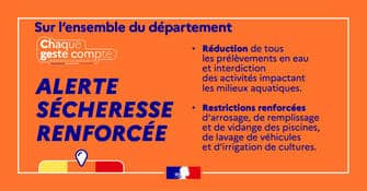 sécheresse renforcée