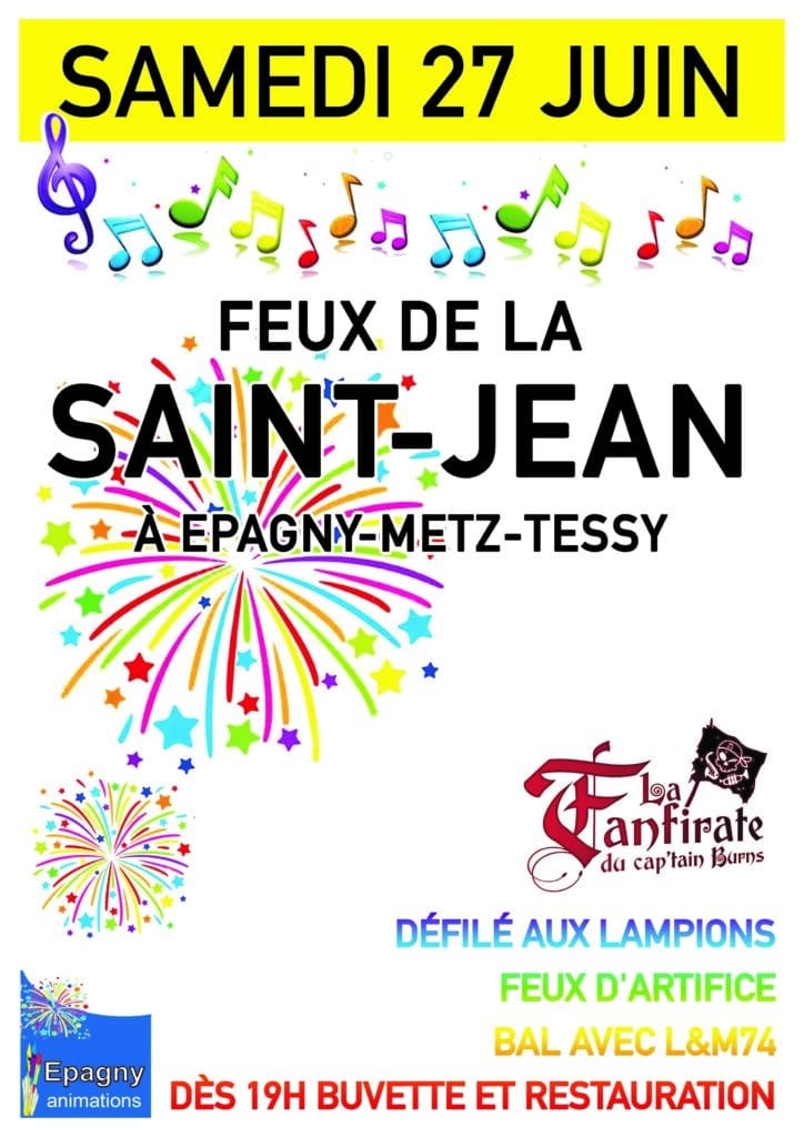 Feux de la saint jean juin